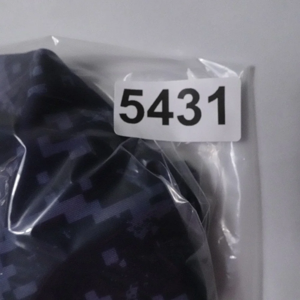 Spanish Oaks Golf Club‎ Polo Mens Medium Blue Digital Camo Stretch Nike Golf